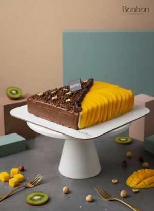 تورتة نوتيلا و مانجو (20*30)