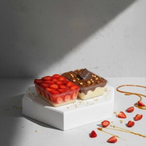 ترى ليتشى نوتيلا و فراولة