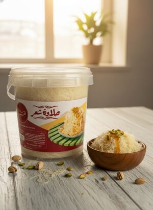 علبة حلاوة شعر 1/2ك